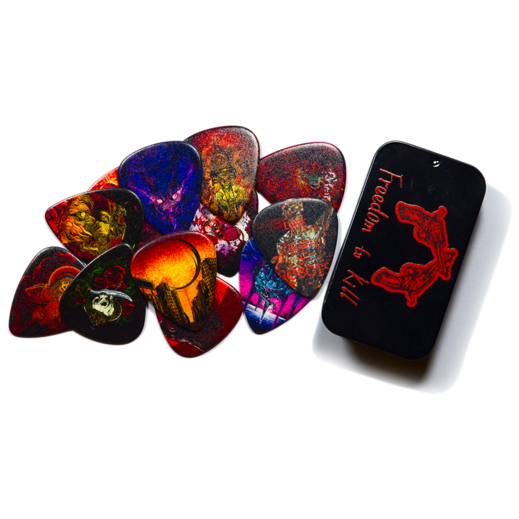 Colorful Printing Guitar Picks 2