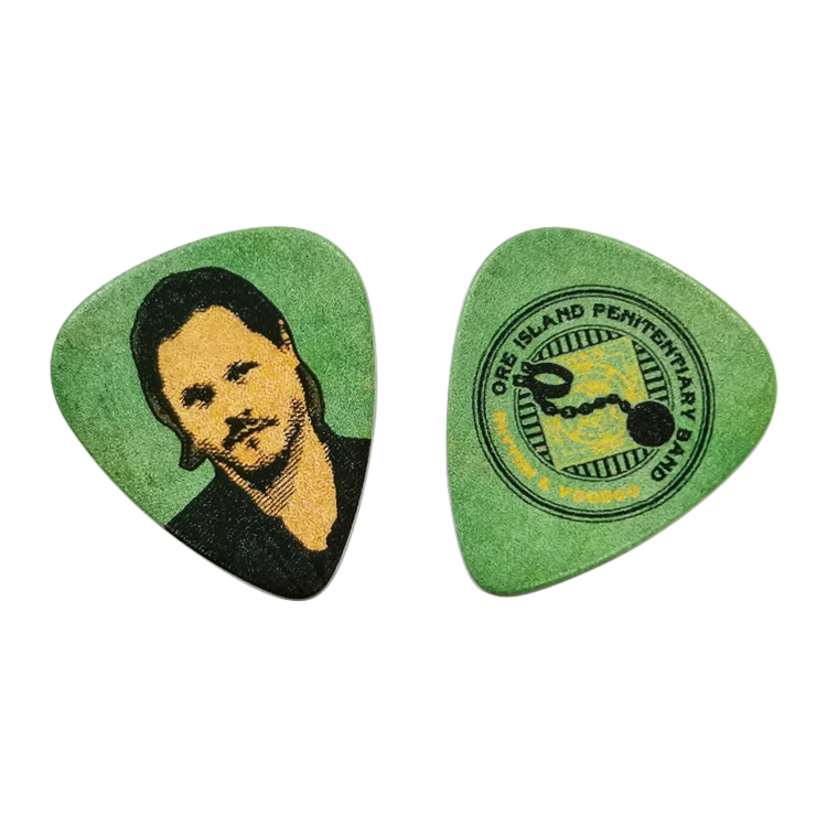 People face guitar pick